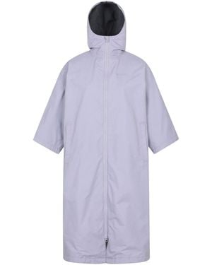 Mountain Warehouse Coastline Water-Resistant Changing Robe - Lila
