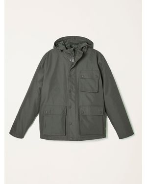 FatFace Fatface Saltby Waterproof Hooded Parka - Gray
