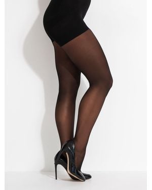Pour Moi Definitions 20 Denier Shaping Control Tights - Black