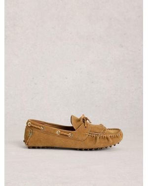 White Stuff Tilda Tassel Loafers - Natural