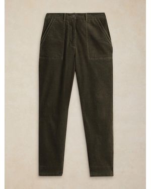 White Stuff Twister Cord Trousers - Green