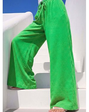 Roman Palazzo Pants - Green