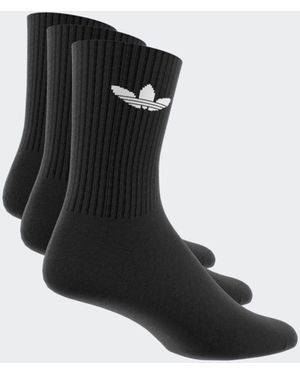 adidas Originals Cushion Crew Socks 3 Pack - Black