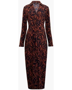 French Connection Zaria Textured Midi Dress