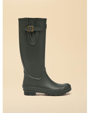 Joules Houghton Adjustable Tall Wellies - Green