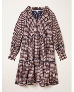 FatFace Fatface Petite Stirling Midi Dress - Multicolor