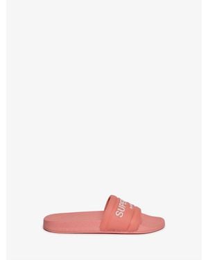 Superdry Destination Pool Slides - Pink