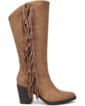 Blowfish Tan Criss 2 Regular Fit Western Boots - Brown