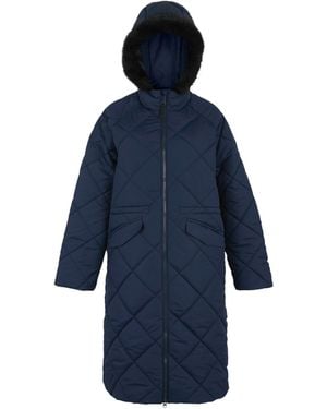 Regatta Freyla Heavyweight Water Repellent Coats - Blue