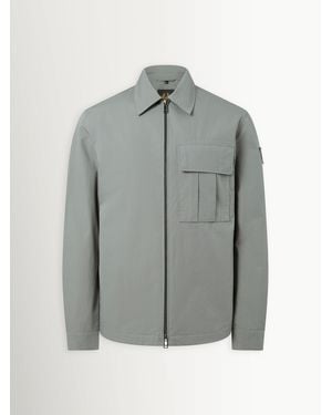 Belstaff Cargo-Hemdjacke Mit Reißverschluss - Grau