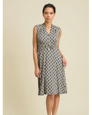 Gina Bacconi Tabby Jersey Dress - Natural