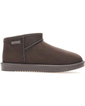 Regatta Adult Risley Short Cozy Lined Waterproof Boots - Brown