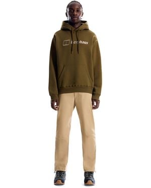 Berghaus Essential Logo Hoodie - Green