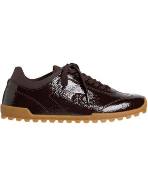 Calvin Klein Calvin Klein Shiny Organza Runner Sneakers - Brown