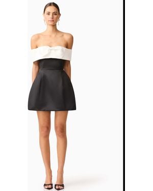 Elliatt Sorrel Off Shoulder Mini Dress - Black