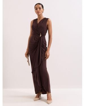 Phase Eight Delaney Maxi Dress - Brown