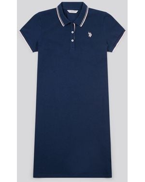 U.S. POLO ASSN. U. S. Polo Assn U. S. Polo Assn Polo Dress - Blue