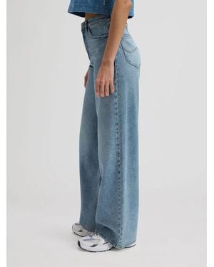 Lee Jeans Stella Wide Leg Jeans - Blue