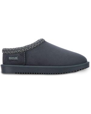 Regatta Risley Mule Wp Waterproof Faux Fur Mules - Blue