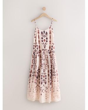 Next Drop Waist Slip Dress - Pink