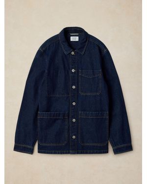 White Stuff Westgate Denim Workwear Jacket - Blue