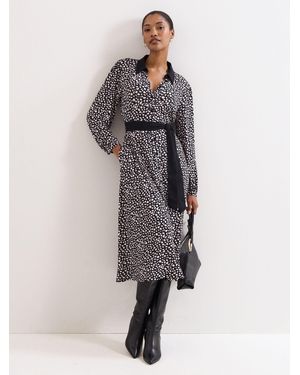 Phase Eight Florence Shirt Dress - Gray