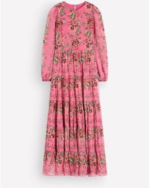 Boden Multi Tiered Maxi Dress