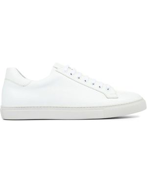 Jones Bootmaker Regular Fit Simon Leather Sneakers - White