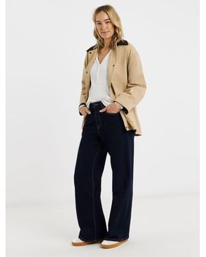 JD Williams Authentic Wide Leg Jeans - Blue