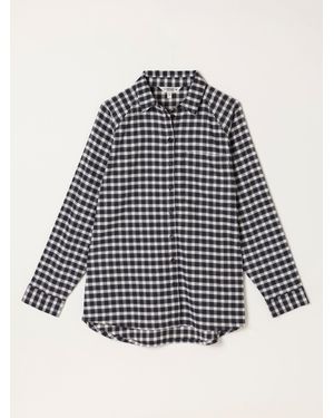 FatFace Fatface Bessie Petite Check Shirt - Blue