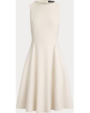 Ralph Lauren Ponte Sleeveless Dress - Natur