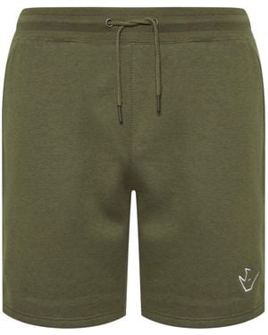 BadRhino Big & Tall Ironrhino Logo Shorts - Green