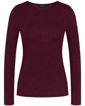 Triumph Beauty Layers Long-Sleeved Top - Purple