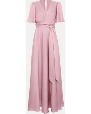 Phase Eight Abbie Wrap Dress - Pink