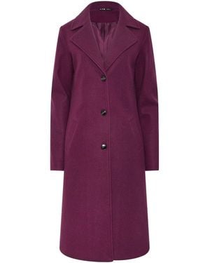 Long Tall Sally Long Tall Sally City Coat - Purple