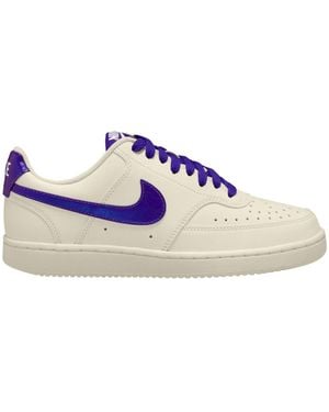 Nike Court Vision Low Trainers - White