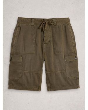 White Stuff Kemble Cargo Shorts - Green