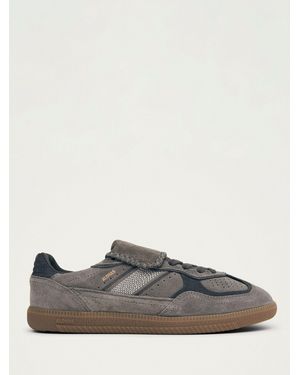 Alohas Tb.490 Club Patent Leather Sneakers - Gray