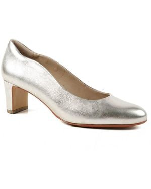 Jones Bootmaker Regular Fit Zoey Leather Court Shoes - White