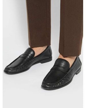 Dune Wide Fit Flexi Sole Sammi Loafers - Brown