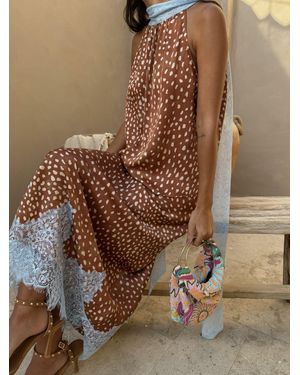 Never Fully Dressed Fawn Lily Top - Brown