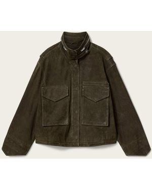 AllSaints Allsaints Dark Clay Jacket - Brown