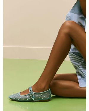 Sam Edelman Regular Fit Michaelashne Mary Janes Shoes - Green