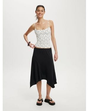 Cotton On Sandy Midi Skirt - White