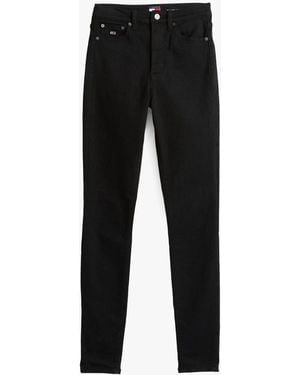 Tommy Hilfiger Tommy Hilfiger Sylvia High Rise Skinny Jeans - Black