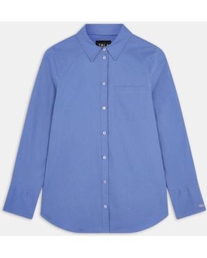 Tala Poplin Shirt - Blue