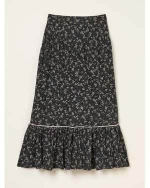 FatFace Fatface Aurielle Maxi Skirt - Black