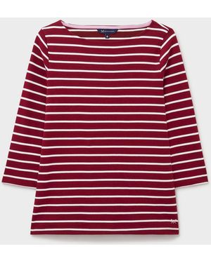 Crew Ultimate Breton T-Shirt - Red