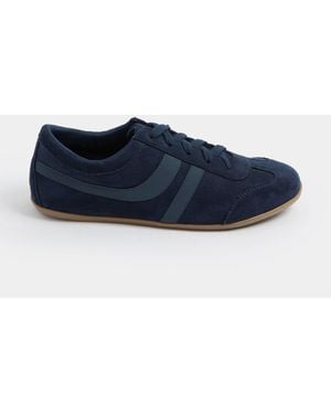 Long Tall Sally Padded Retro Sneakers - Blue