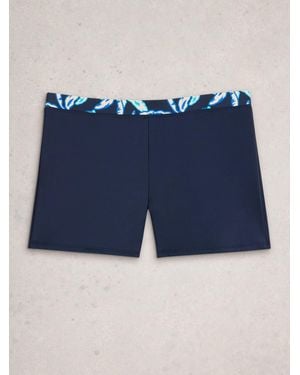 White Stuff Bay Swim Shorts - Blue